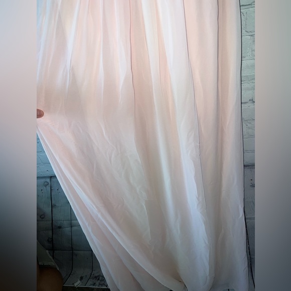 BRAND NWT Azazie Blushing Pink Sleeveless formal dress size 16 - Picture 6 of 16